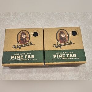 Dr. Squatch Pine Tar Soap (Set of 2) – NIB